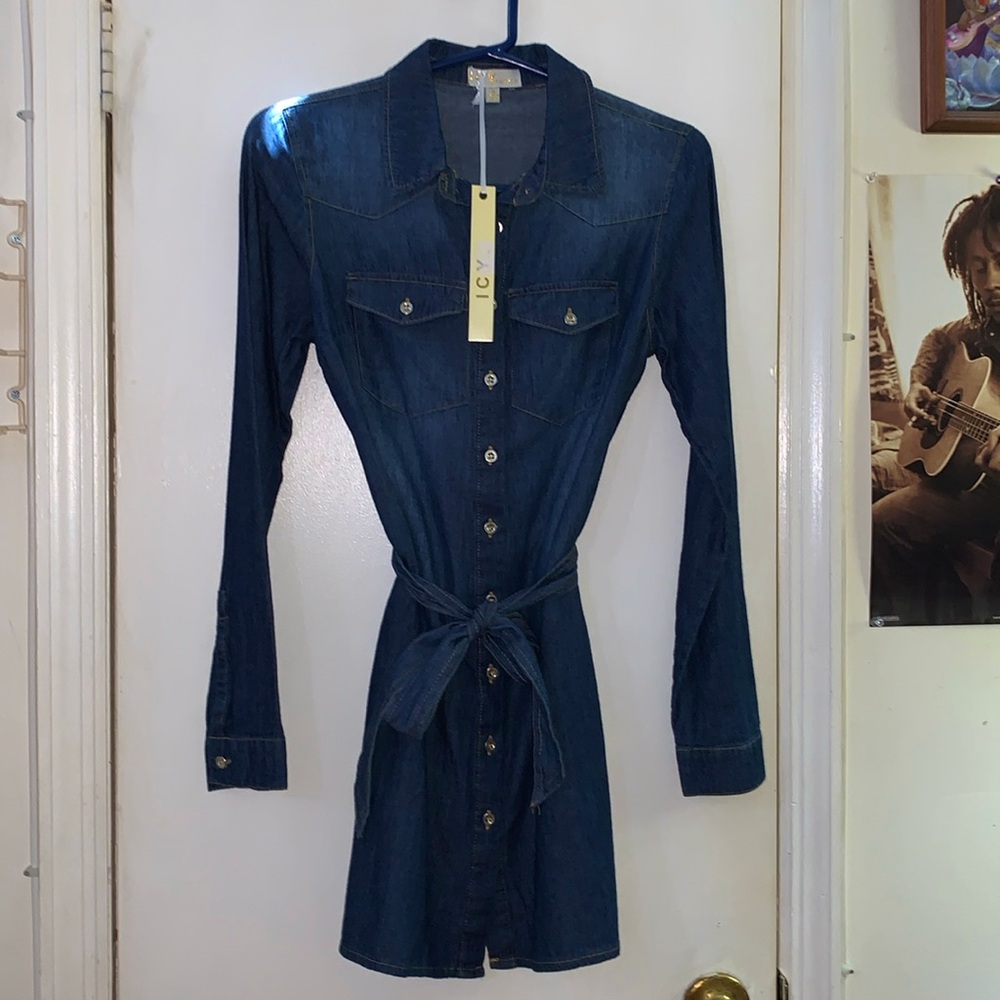 Beautiful Dark Denim Dress
